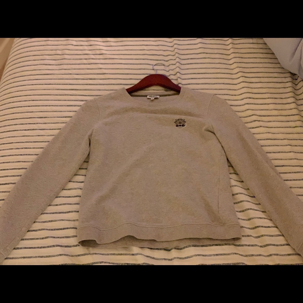Kenzo grey sweater shirt
